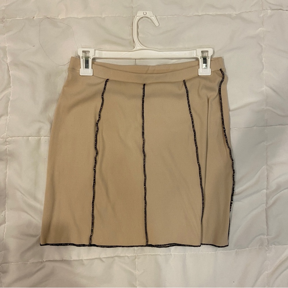 LA HEARTS/PACSUN open seam mini skirt